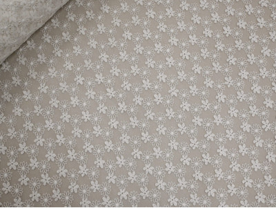 Tul Bordado Floral Pequeño | Suave y Delicado - 150 cm