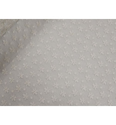 Tul Bordado Floral Pequeño | Suave y Delicado - 150 cm