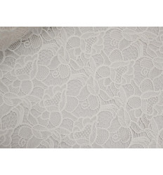 Guipur Blanco Nupcial Clásico | Alta Calidad