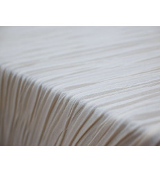 Georgette Plisado Blanco para Novia | 150 cm