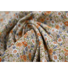 Popelín Algodón Floral Vintage 150 cm | Ligero y versátil