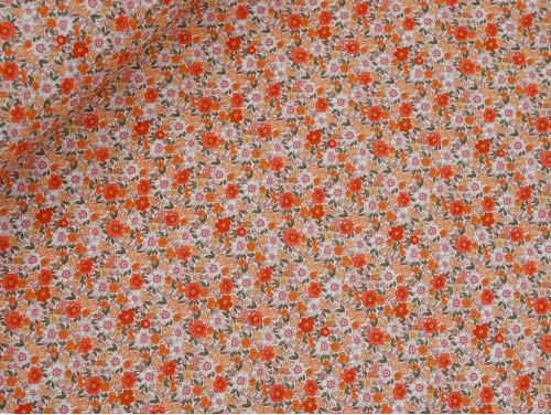 Popelín Algodón Floral Vintage 150 cm | Ligero y versátil