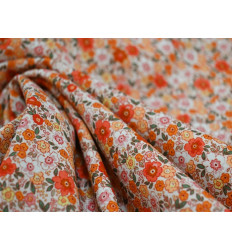 Popelín Algodón Floral Vintage 150 cm | Ligero y versátil