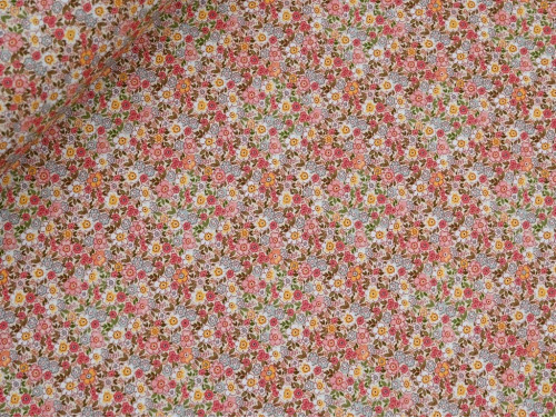 Popelín Algodón Floral Vintage 150 cm | Ligero y versátil