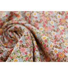 Popelín Algodón Floral Vintage 150 cm | Ligero y versátil