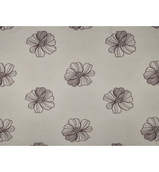 Lino Bordado Floral 70% Lino 30% Viscosa 300 g/m²
