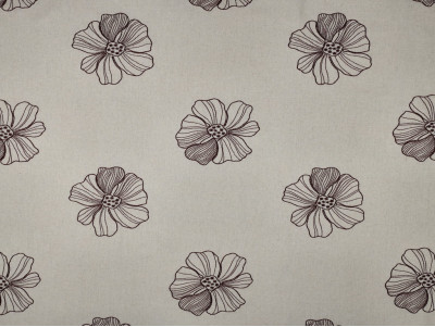 Lino Bordado Floral 70% Lino 30% Viscosa 300 g/m²