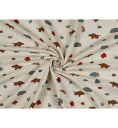 Muselina infantil animales algodón | Suave y transpirable
