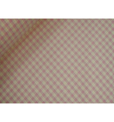 Vichy Seersucker Rosa y Vainilla