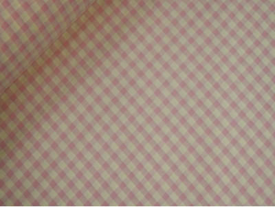 Vichy Seersucker Rosa y Vainilla