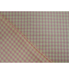 Vichy Seersucker Rosa y Vainilla