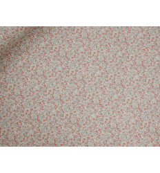 Popelín algodón floral empolvado 150 cm – Suave y delicado