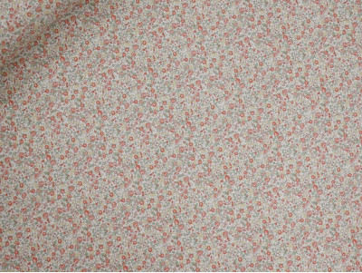 Popelín algodón floral empolvado 150 cm – Suave y delicado