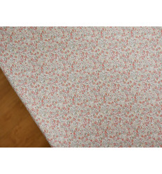 Popelín algodón floral empolvado 150 cm – Suave y delicado