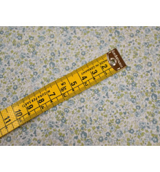 Popelín Floral Verde 100% Algodón | Suave y Delicado