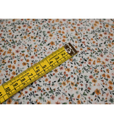 Voile Estampado Romántico de Flores | 100% Algodón