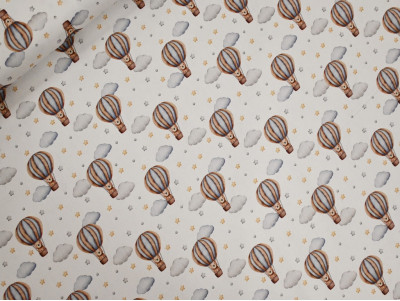 Piqué Canutillo Globos Aerostáticos | 100% Algodón