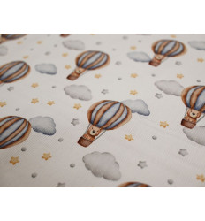 Piqué Canutillo Globos Aerostáticos | 100% Algodón