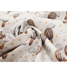 Piqué Canutillo Globos Aerostáticos | 100% Algodón