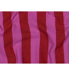 Algodón rayas rojo/rosa 135g | Loneta ligera tendencia