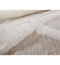 Gasa Amabulada de Seda 100% | Elegancia Texturizada