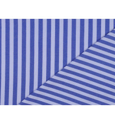 Algodón de rayas Azul Claro y Azulete | 100% Algodón