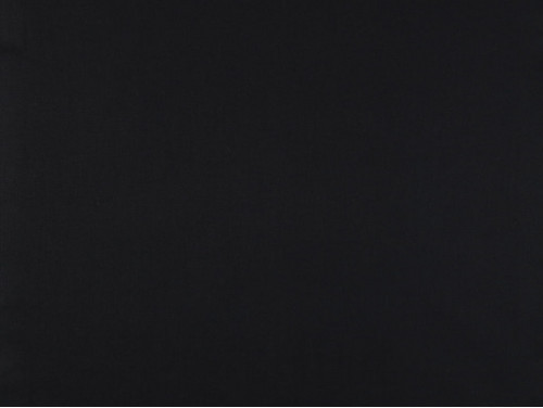 Popelín algodón negro 130 g | Tela versátil