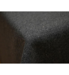 Paño lana gris oscuro | Tejido clásico 150 cm