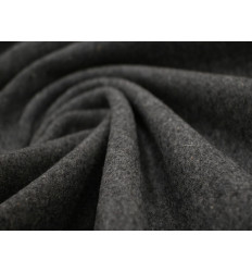 Paño lana gris oscuro | Tejido clásico 150 cm