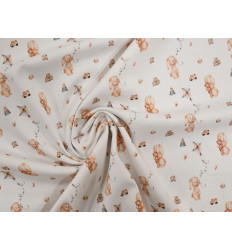 Piqué Canutillo Bebé Algodón 100% | Estampado conejitos