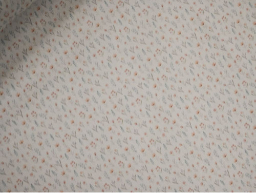 Piqué canutillo floral bebé 150 gr | Algodón suave