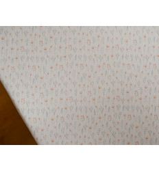 Piqué canutillo floral bebé 150 gr | Algodón suave