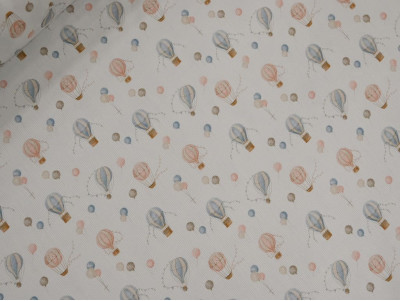 Piqué canutillo bebé globos algodón 150 gr | Tela premium