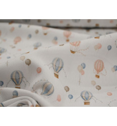 Piqué canutillo bebé globos algodón 150 gr | Tela premium