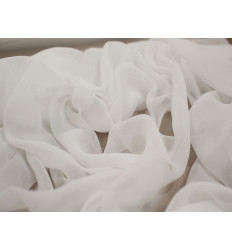 Muselina Blanco Roto Novia | Gasa Translúcida Impecable