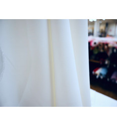 Doble crepé blanco nuclear 378 g – Vestidos de novia y ceremonia