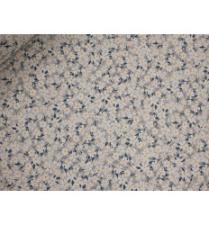 Loneta Estampada Flores Silvestres Beige 280 cm