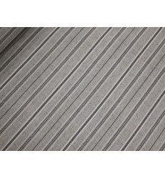 Loneta Rayas Gris 280 cm | Tela Decoración y Cortinas