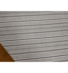 Loneta Rayas Gris 280 cm | Tela Decoración y Cortinas