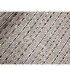 Loneta Rayas Beige Natural 280 cm | Tela Decoración