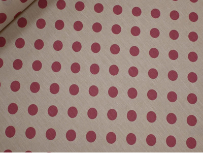 Polilino Arena con Lunares Rosa Empolvado | 150 cm