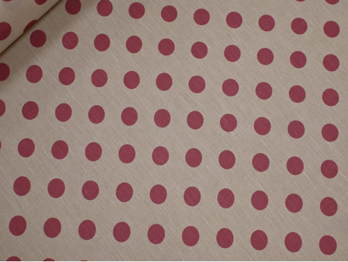 Polilino Arena con Lunares Rosa Empolvado | 150 cm