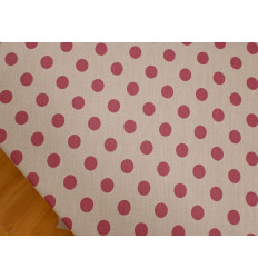 Polilino Arena con Lunares Rosa Empolvado | 150 cm