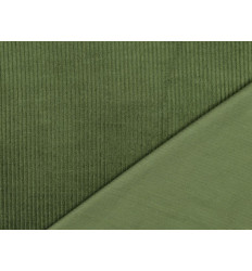 Pana de algodón 100 % verde musgo | Almacenes Uría