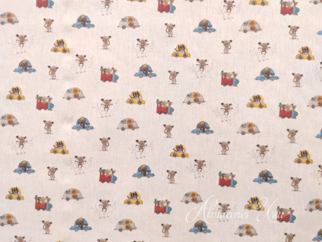 Popelín Topito terremoto