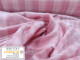 Doble gasa vichy rosa