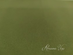 Popelín algodón verde